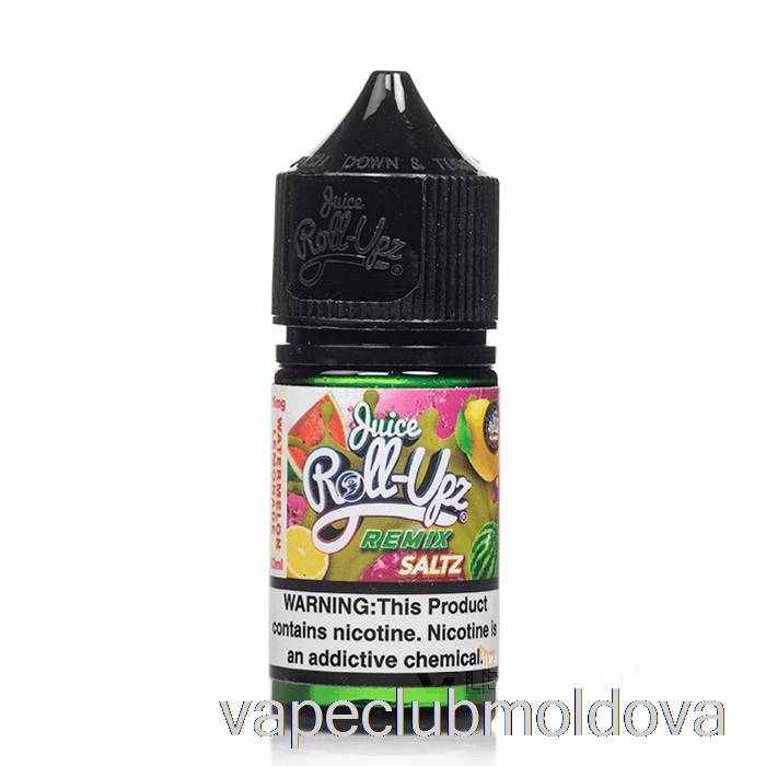 Kit Vape Pod Limonada Pepene Verde - Juice Roll Upz Remix Saruri - 30ml 50mg